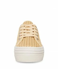 SteveMadden BOBBI 30 NATURAL RAFFIA WOMEN’S SHOES