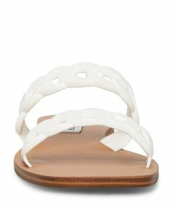SteveMadden WOMEN’S SHOES BONNI WHITE