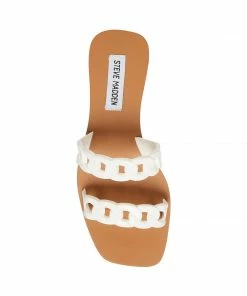 SteveMadden WOMEN’S SHOES BONNI WHITE