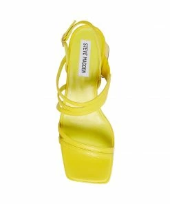 SteveMadden BOSSY YELLOW LEATHER