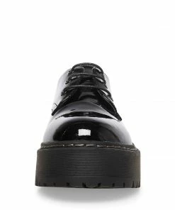 SteveMadden BRENTON BLACK PATENT WOMEN’S SHOES