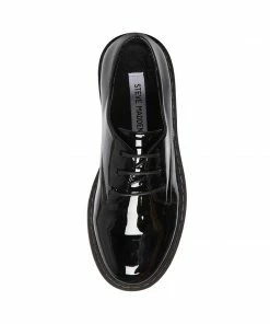 SteveMadden BRENTON BLACK PATENT WOMEN’S SHOES