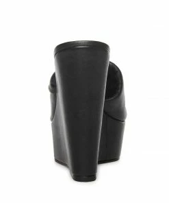 SteveMadden BRIANNA BLACK LEATHER