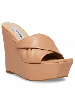 SteveMadden BRIANNA TAN LEATHER WOMEN’S SHOES