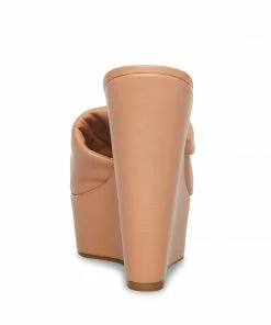 SteveMadden BRIANNA TAN LEATHER WOMEN’S SHOES