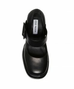 SteveMadden CARLY BLACK LEATHER