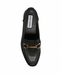 SteveMadden CARRINE BLACK LEATHER