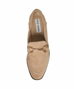 SteveMadden WOMEN’S SHOES CARRINE TAN SUEDE
