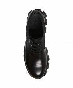 SteveMadden CESARE BLACK LEATHER