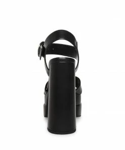 SteveMadden CHARMED BLACK WOMEN’S SHOES