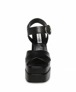 SteveMadden CHARMED BLACK WOMEN’S SHOES