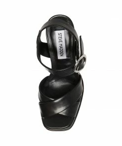 SteveMadden CHARMED BLACK WOMEN’S SHOES