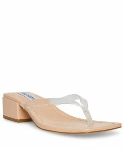 SteveMadden CLAUDETTE CLEAR WOMEN’S SHOES