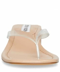 SteveMadden CLAUDETTE CLEAR WOMEN’S SHOES