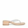 SteveMadden CLAUDETTE CLEAR WOMEN’S SHOES