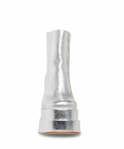 SteveMadden COBRA SILVER WOMEN’S SHOES