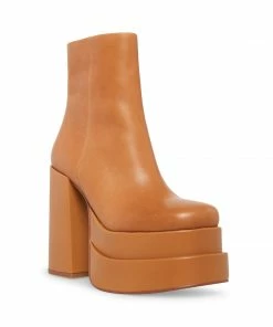 SteveMadden COBRA TAN LEATHER