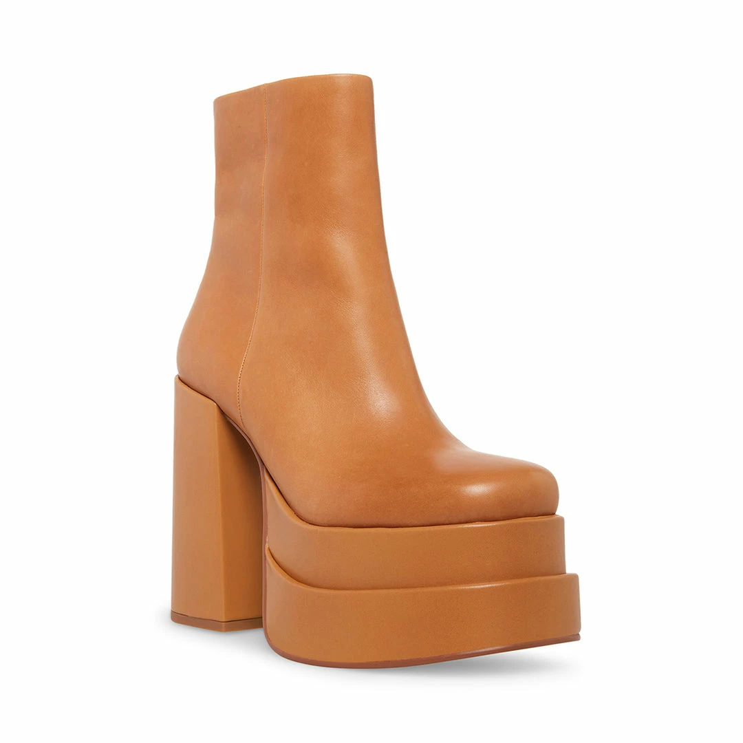 SteveMadden COBRA TAN LEATHER