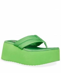 STEVEMADDEN WOMEN’S SHOES CONTEMPO GREEN