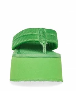 STEVEMADDEN WOMEN’S SHOES CONTEMPO GREEN