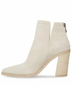 STEVEMADDEN CORNELIA BONE SUEDE