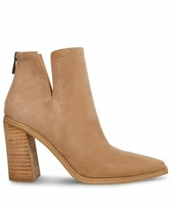STEVEMADDEN CORNELIA SAND SUEDE NEW & NOW
