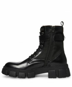 SteveMadden CORTINA BLACK LEATHER