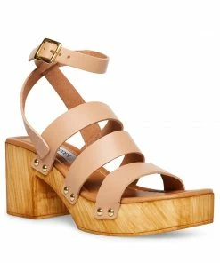 STEVEMADDEN WOMEN’S SHOES COVE NATURAL LEATHER
