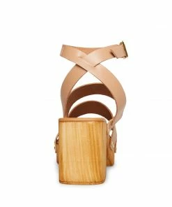 STEVEMADDEN WOMEN’S SHOES COVE NATURAL LEATHER