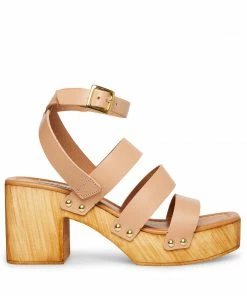 STEVEMADDEN WOMEN’S SHOES COVE NATURAL LEATHER