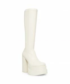 SteveMadden WOMEN’S SHOES CYPRESS OFF/WHITE