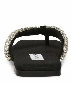 SteveMadden Rhinestones DIVA BLACK MULTI