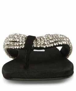 SteveMadden Rhinestones DIVA BLACK MULTI