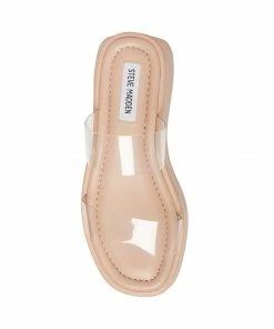 SteveMadden DORIAN CLEAR WOMEN’S SHOES
