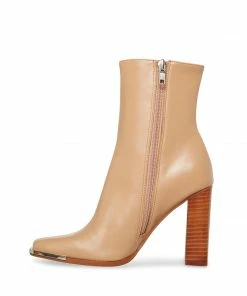 STEVEMADDEN FALCON TAN LEATHER NEW & NOW