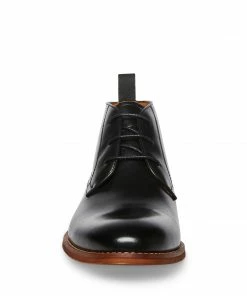 SteveMadden FAVIEN BLACK LEATHER