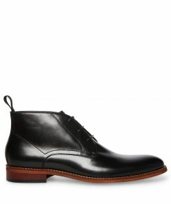 SteveMadden FAVIEN BLACK LEATHER