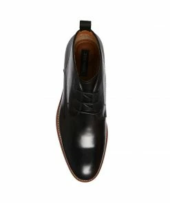 SteveMadden FAVIEN BLACK LEATHER