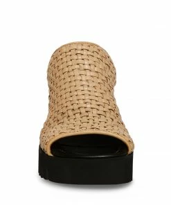 SteveMadden FAYTH SAND LEATHER WOMEN’S SHOES