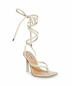 SteveMadden WOMEN’S SHOES FERNANDA BONE PATENT
