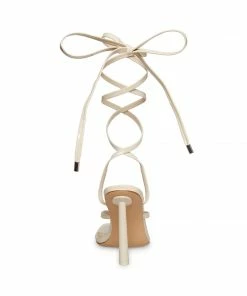 SteveMadden WOMEN’S SHOES FERNANDA BONE PATENT
