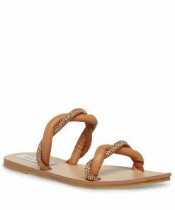 SteveMadden FLIPPED COGNAC MULTI WOMEN’S SHOES