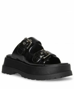 STEVEMADDEN WOMEN’S SHOES GEMMA BLACK