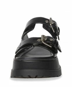 STEVEMADDEN WOMEN’S SHOES GEMMA BLACK