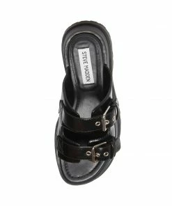 STEVEMADDEN WOMEN’S SHOES GEMMA BLACK