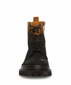STEVEMADDEN GUARDIAN BLACK/TAN