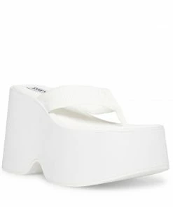 SteveMadden GWEN WHITE WOMEN’S SHOES