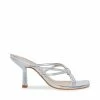 STEVEMADDEN HALO SILVER WOMEN’S SHOES