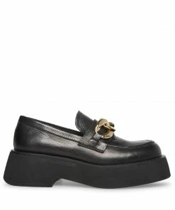 SteveMadden HARBOR BLACK LEATHER
