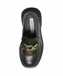 SteveMadden HARBOR BLACK LEATHER